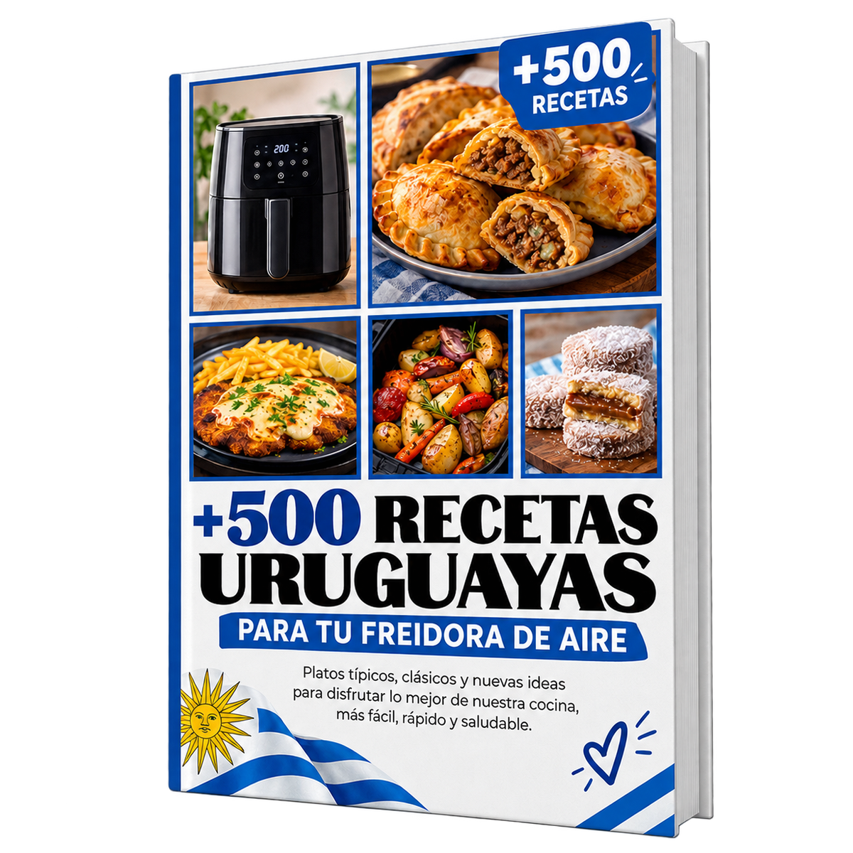 +500 Recetas Uruguayas para tu Freidora de Aire